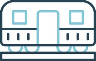 icono de vector de tren