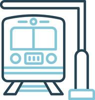 Train Station Vector Icon