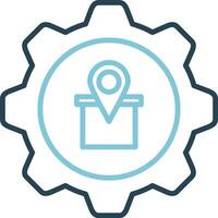 icono de vector de seguimiento