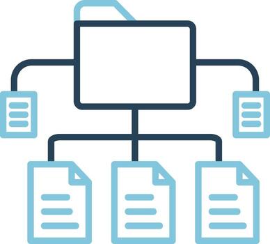 Data Structure Vector Icon