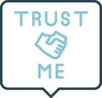 Trust Me Vector Icon