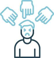 Bullying Vector Icon