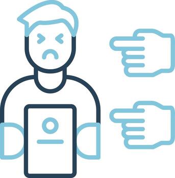 excluir vector icono