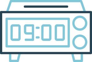 Digital Clock Vector Icon