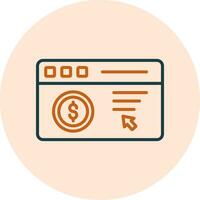 Pay Per Click Vector Icon
