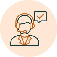 Customer Service Vector Icon