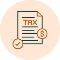 Taxes Vector Icon