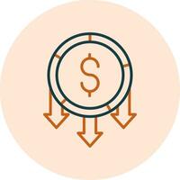 Cost Basis Vector Icon