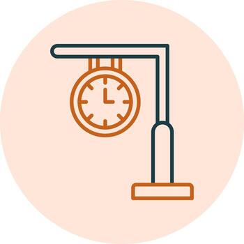 icono de vector de reloj