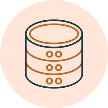bases de datos vector icono