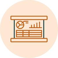 Data Presentation Vector Icon