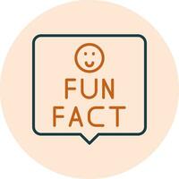 Fun Fact Vector Icon