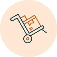 Delivery Cart Vector Icon