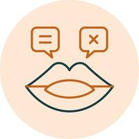 Gossip Vector Icon