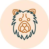 Chow Chow Vector Icon