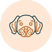 Rottweiler vector icono