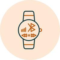 icono de vector de reloj inteligente