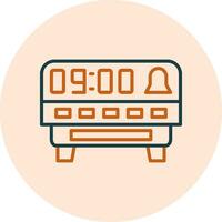 Digital Clock Vector Icon