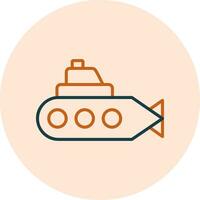 Submarine Vector Icon