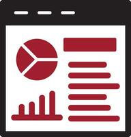 Data Monitoring Vector Icon