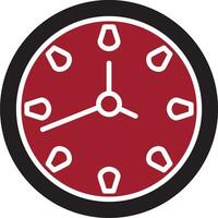 icono de vector de reloj