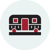 icono de vector de tren