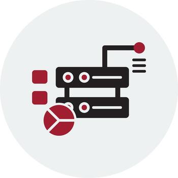 icono de vector de base de datos