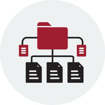 Data Structure Vector Icon