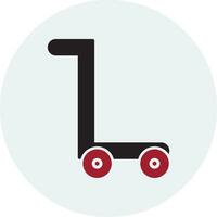 Trolley Vector Icon