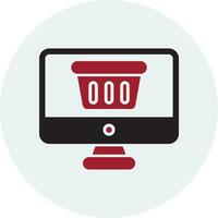 Online Shopping Vector Icon