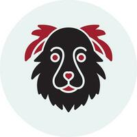 Border Collie Vector Icon