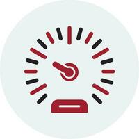 Speedometer Vector Icon