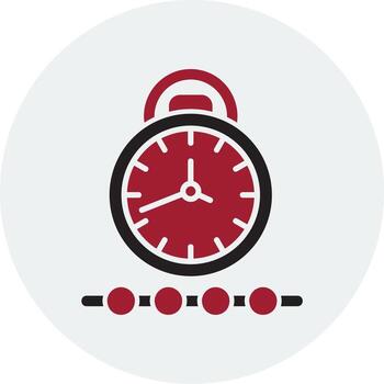 icono de vector de tiempo