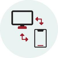 File Transfer Vector Icon