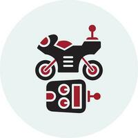 icono de vector de bicicleta