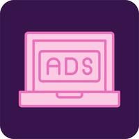 Ads Vector Icon