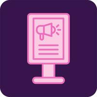 Poster Vector Icon