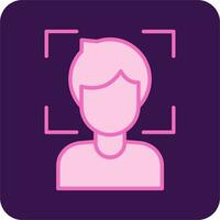 Face Scanner Vector Icon