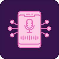 Voice Assistant Vector Icon