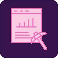 Data Mining Vector Icon