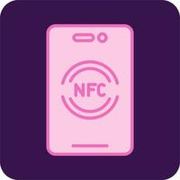 nfc vector icono