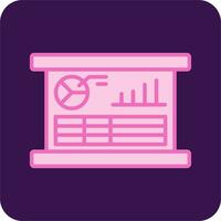 Data Presentation Vector Icon