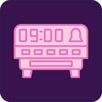 Digital Clock Vector Icon