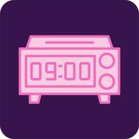 Digital Clock Vector Icon
