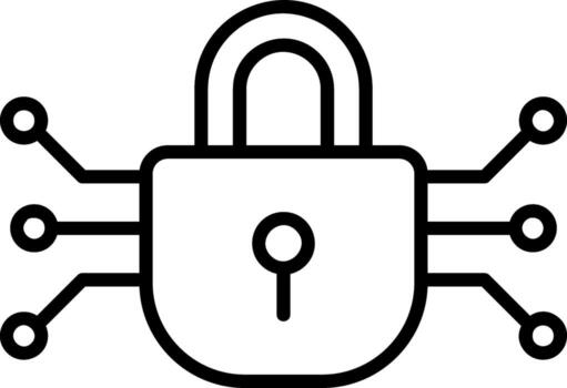 Data Encryption Vector Icon