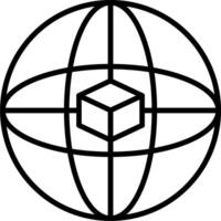 Global Network Vector Icon