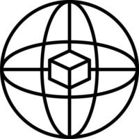 Global Network Vector Icon