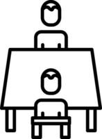 Interview Vector Icon