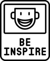 Be Inspired Vector Icon