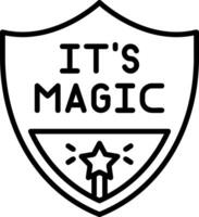 Its Magic Vector Icon